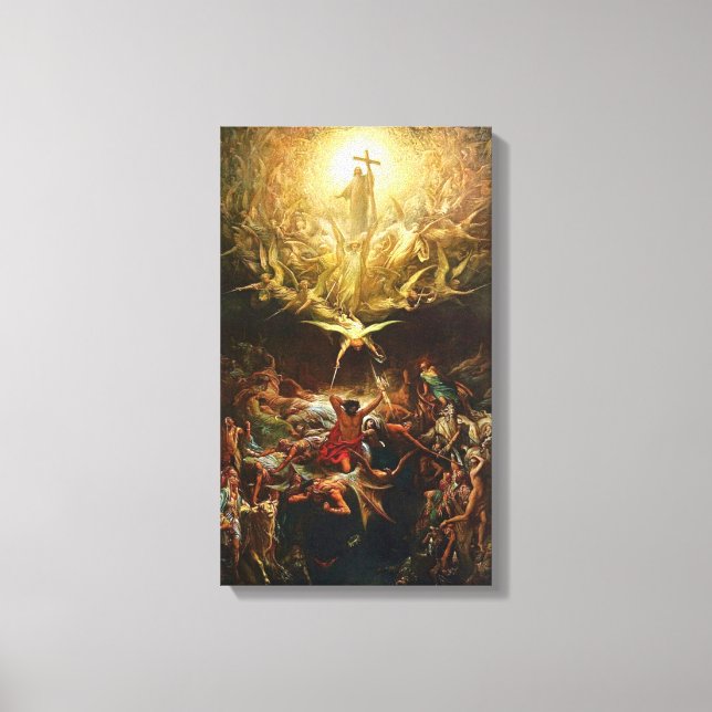 Masterpiece on Canvas: “The Triumph......" Canvas Print (Front)