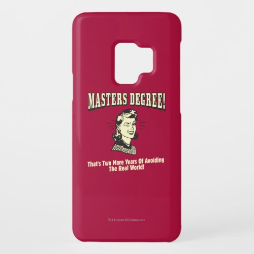 Masters Degree Avoiding the Real World Case_Mate Samsung Galaxy S9 Case