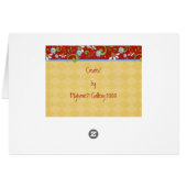 Master's Degree Cards (Back Horizontal)
