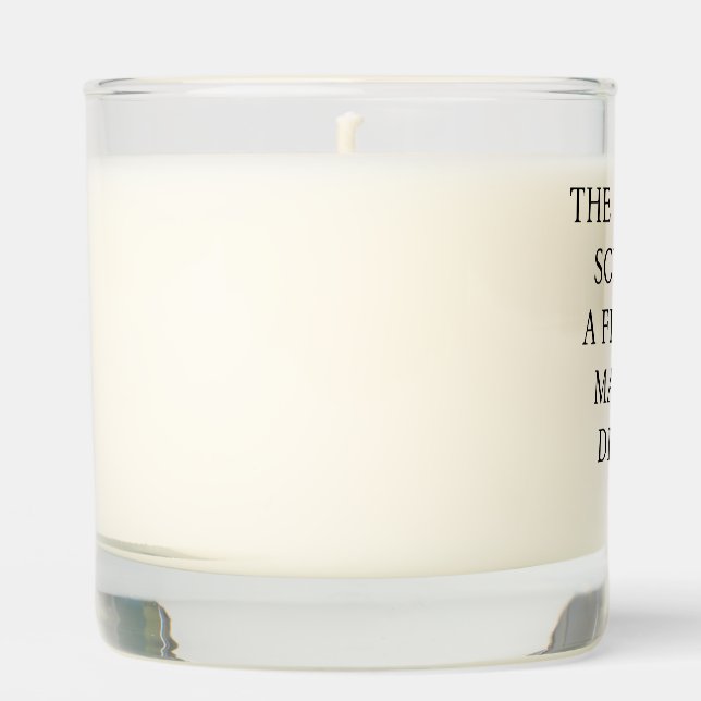 Masters Degree Gift, Graduation Candle, Graduation Scented Candle (Front)