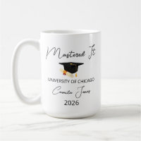 Masters Degree Graduation Gift for Her, Masters De