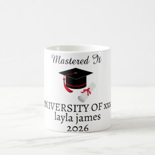 Masters Degree Graduation Gift for Her, Masters De Coffee Mug