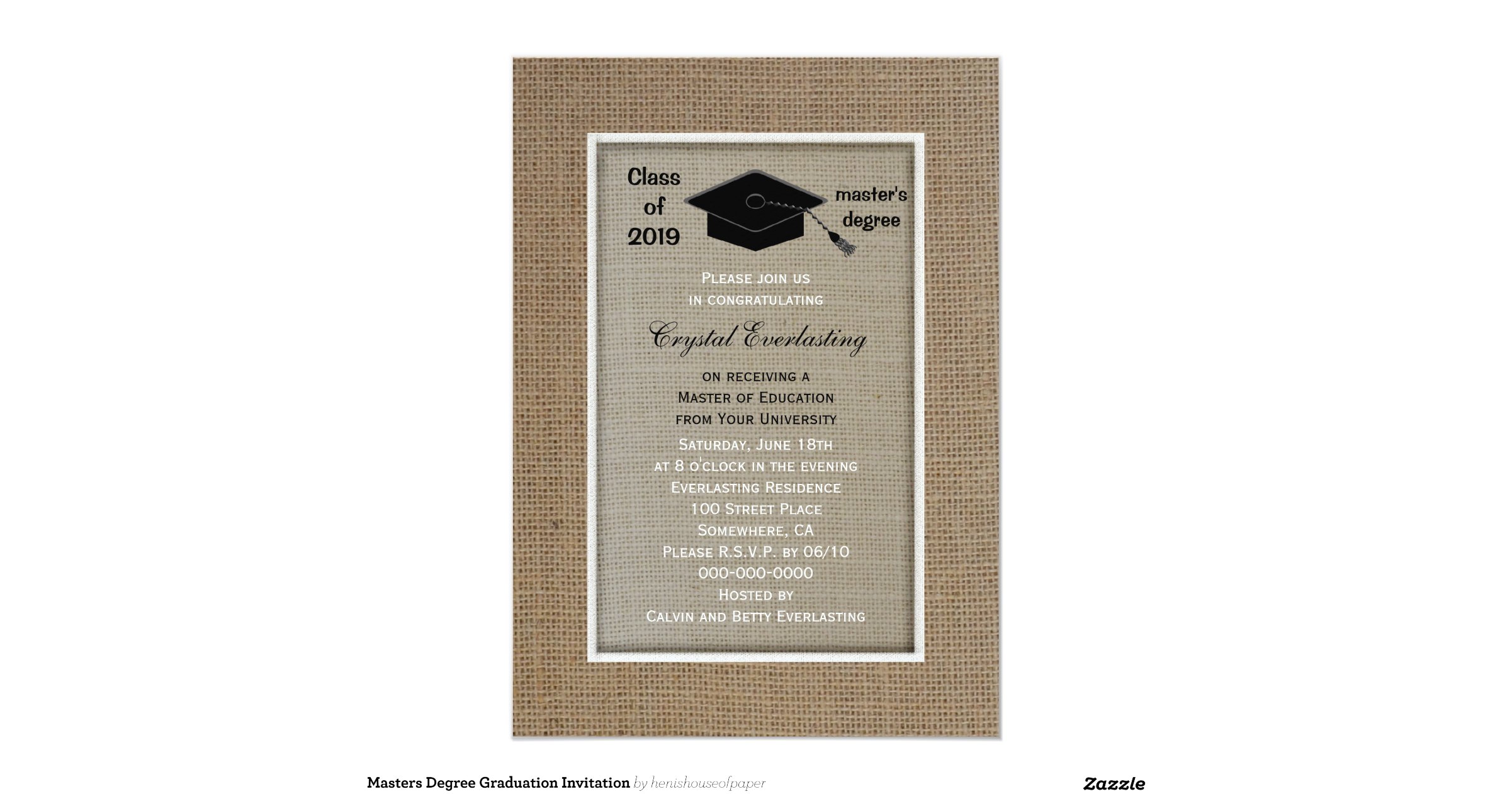 masters_degree_graduation_invitation-r8a1b1447e3b64d2b8fc602464b4bcb53 ...