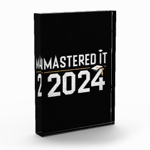 Master's Degree Mastered It 2024 Masters Degree Photo Block