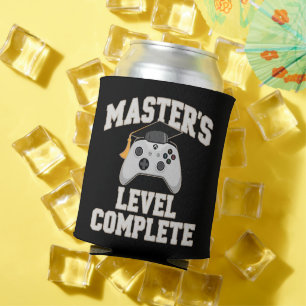 Master's Gamer Graduate Class of 2026 Graduation Can Cooler
