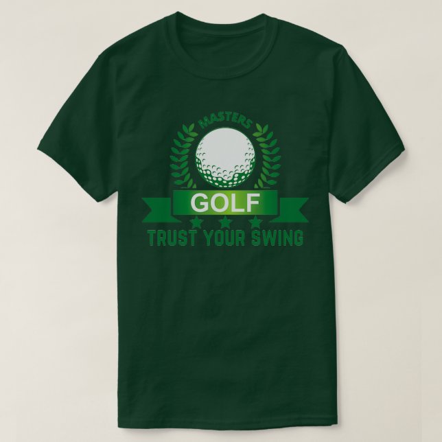 Masters Golf 2 T-Shirt (Design Front)