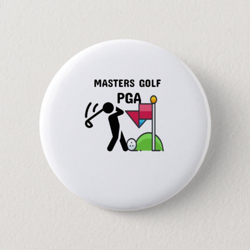 masters golf pga button