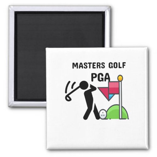 masters golf pga magnet