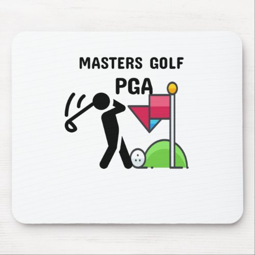 masters golf pga mouse pad