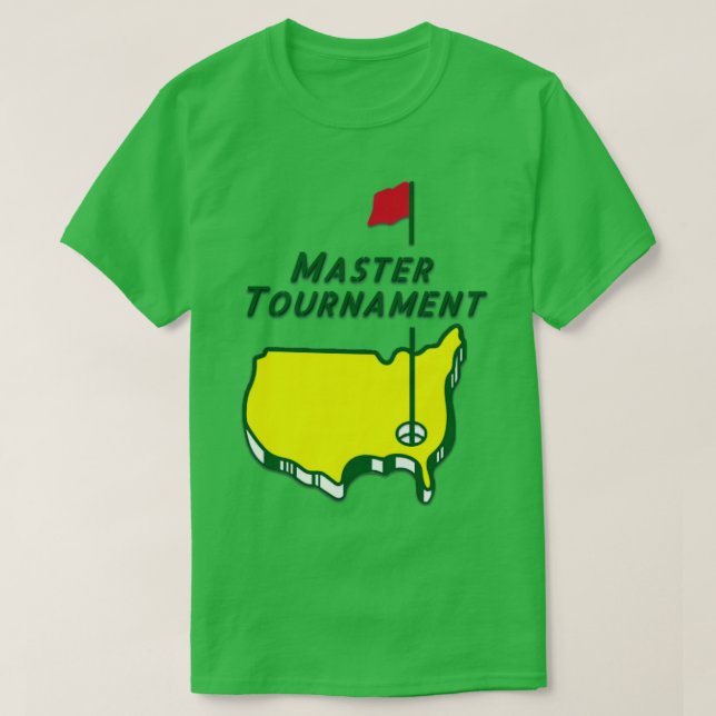 Masters Golf Tournament TShirt (Design Front)