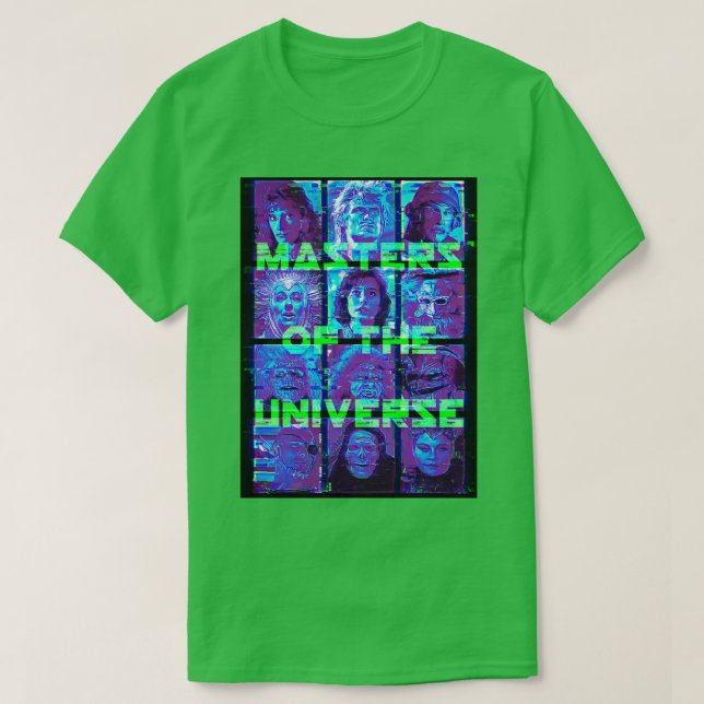 Masters of the Universe Glitch T-Shirt (Design Front)