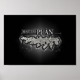 Masters Plan Poster
