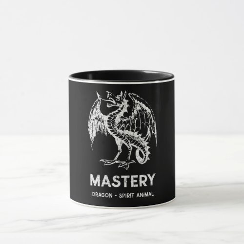 mastery dragon spirit animal mug