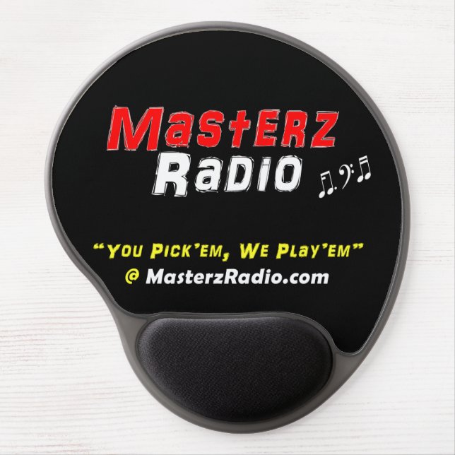 Masterz Radio Mousepad v2 (Front)