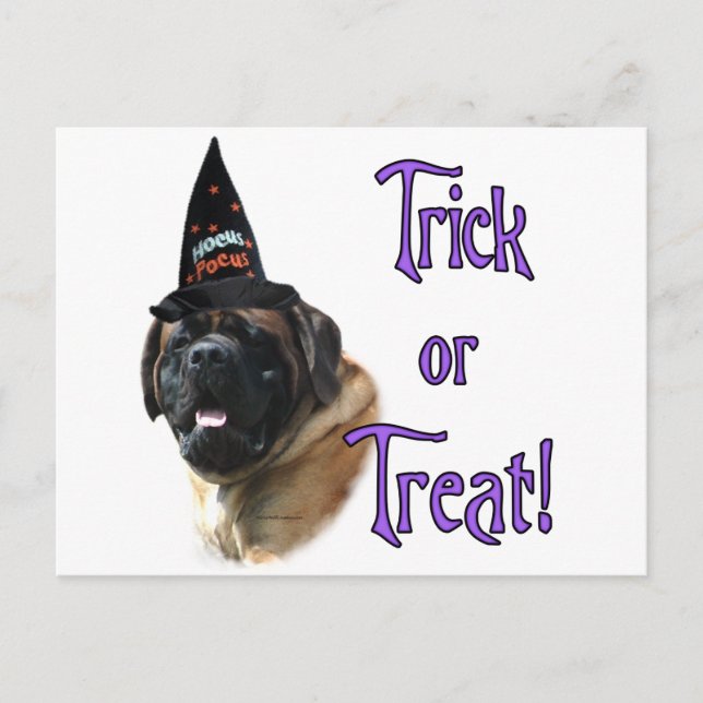 Mastiff (apricot) Trick Postcard (Front)