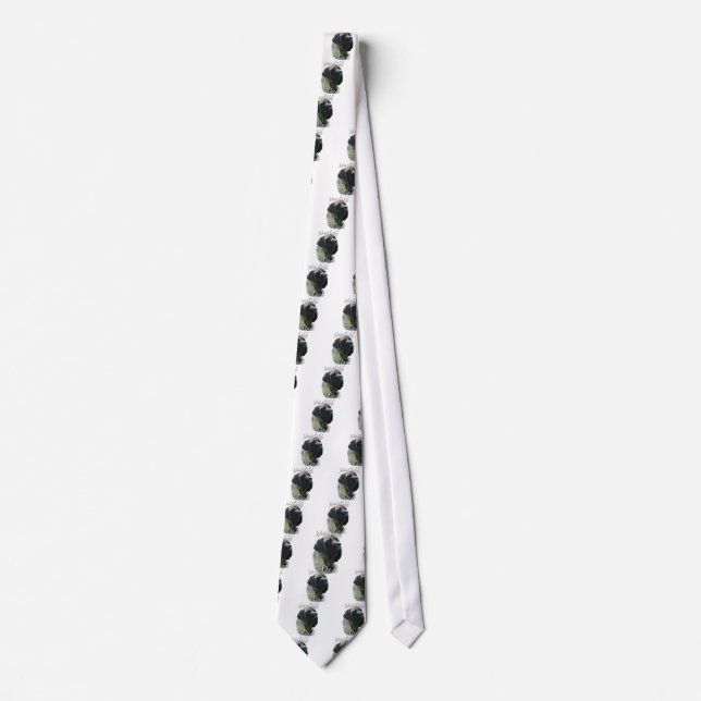 Mastiff (brindle) Dad 2 Neck Tie (Front)