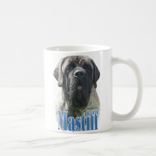 Mastiff brindle Name Coffee Mug