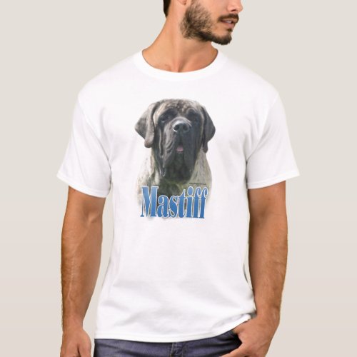 Mastiff brindle Name T_Shirt