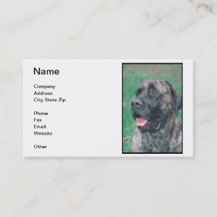 Mastiff Business Card