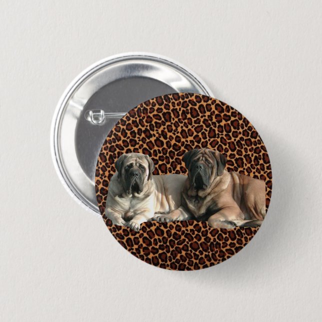 Mastiff Button (Front & Back)