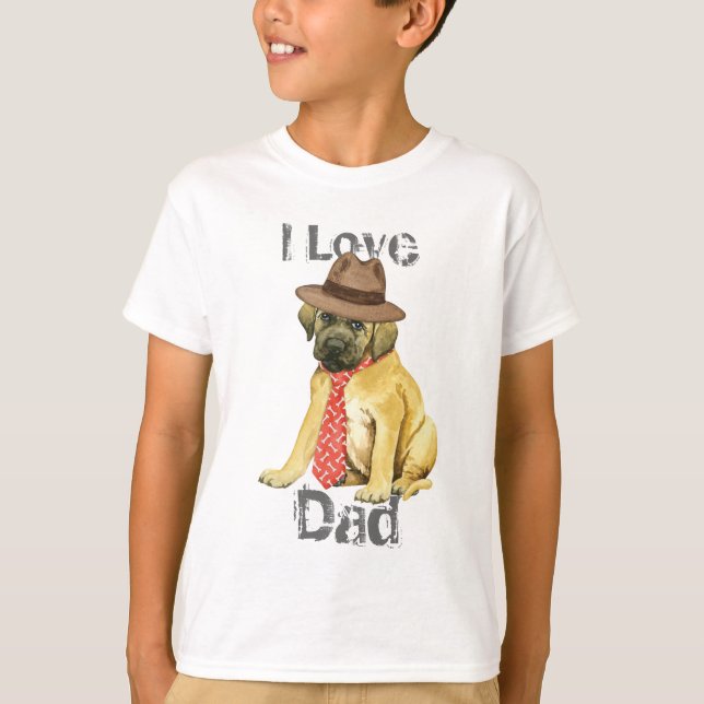 Mastiff Dad T-Shirt (Front)