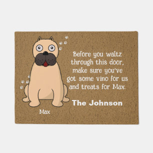 Mastiff Dog Door Mat
