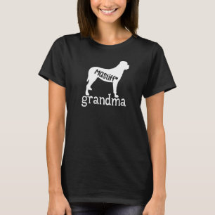 Mastiff Dog Grandma  Mastiff Dog  Owner Mimi T-Shirt