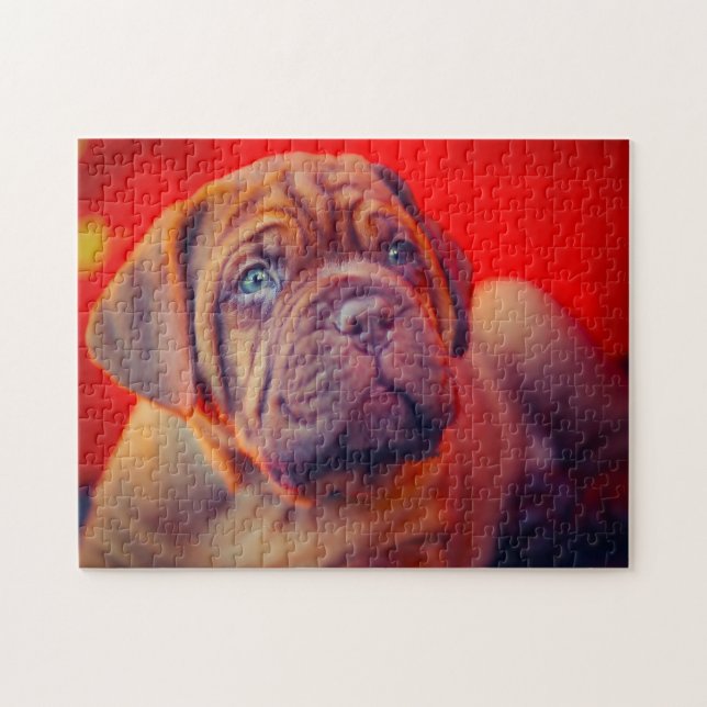 Mastiff Dog. Jigsaw Puzzle (Horizontal)