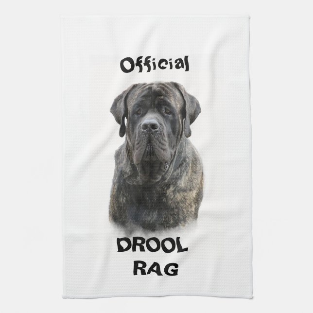 Mastiff Drool Rag Towel (Vertical)