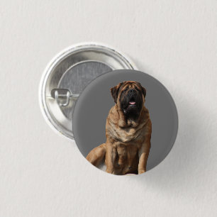Mastiff Father's Day Best Friends  Button