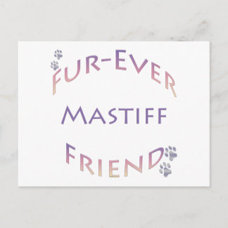 Mastiff Furever Postcard