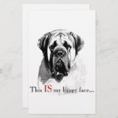 Mastiff Happy Face (Front/Back)