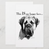 Mastiff Happy Face (Front/Back)
