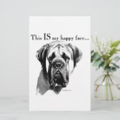 Mastiff Happy Face (Standing Front)