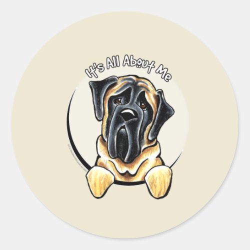 Mastiff IAAM Classic Round Sticker