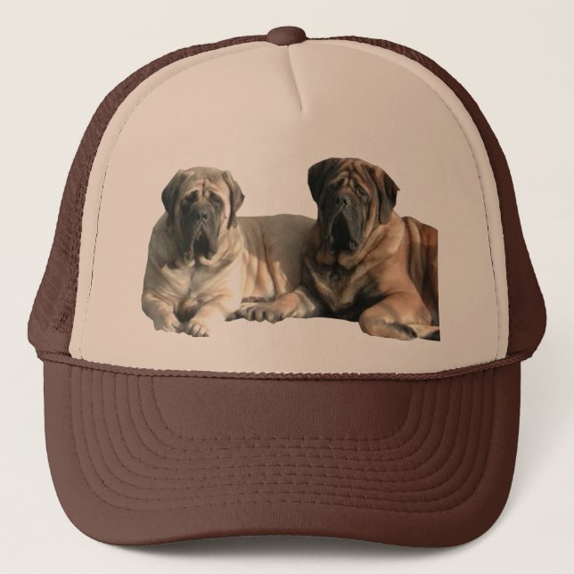 Mastiff Kappe Trucker Hat (Front)