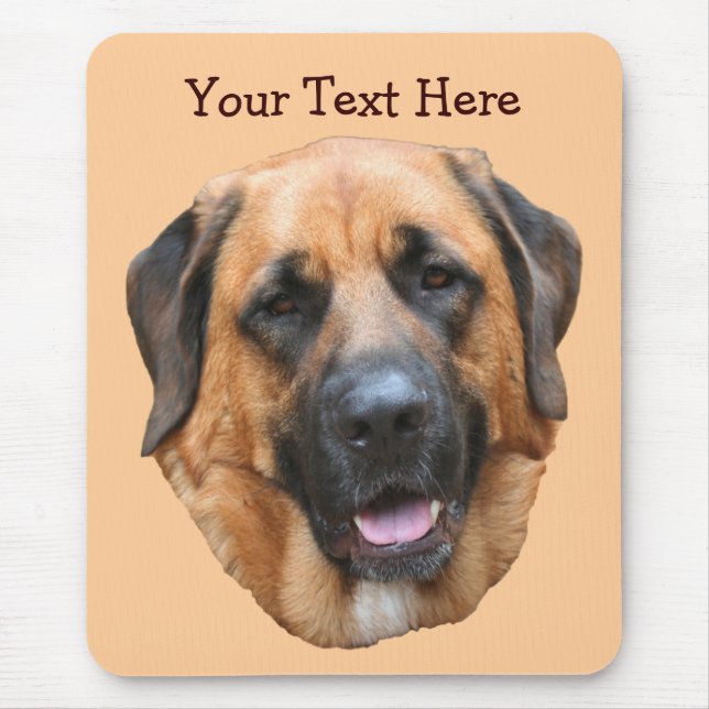 Mastiff Mix Dog Mousepad (Front)