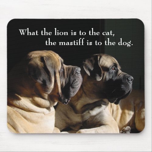 Mastiff Pair Mousepad