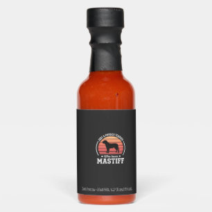 Mastiff Physics Teacher Dog Lover Hot Sauces