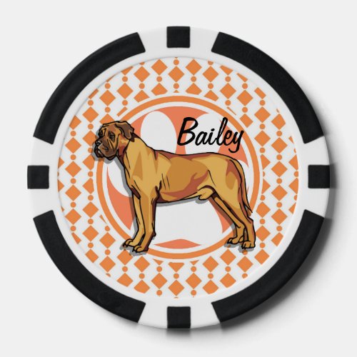 mastiff poker chips