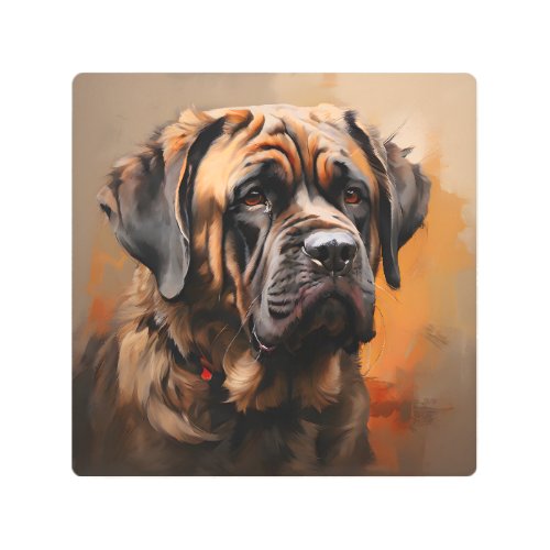 Mastiff Realism Art Portrait