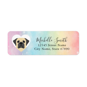 Mastiff Return Address Labels