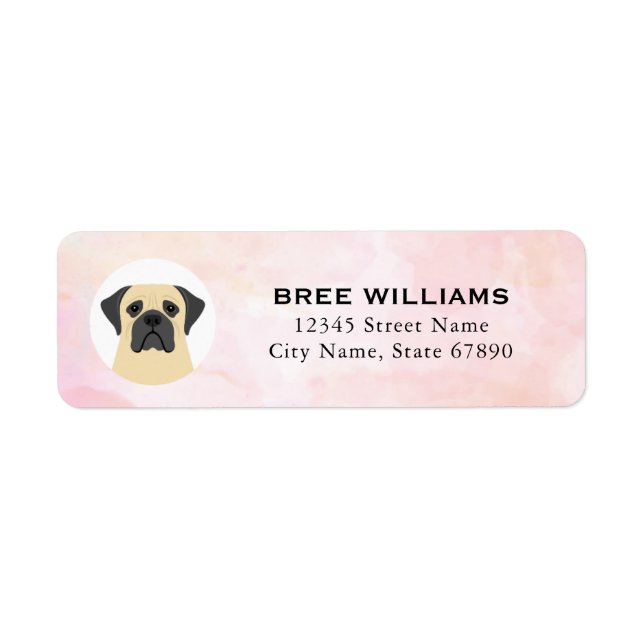 Mastiff Return Address Labels (Front)