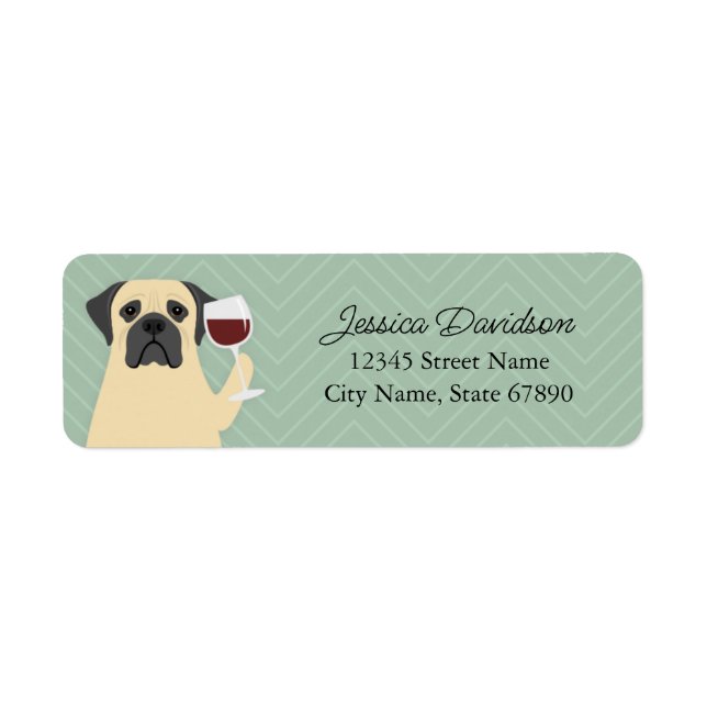 Mastiff Return Address Labels (Front)