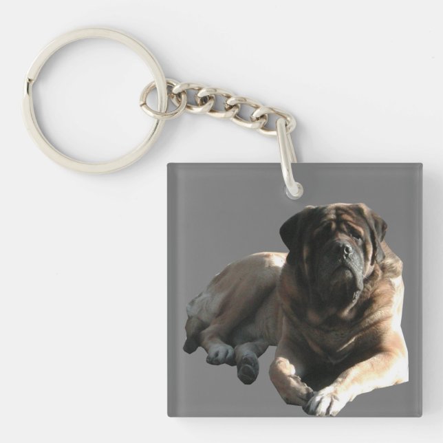 Mastiff Sanfter Giese Keychain (Front)