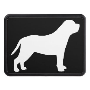 Mastiff Silhouette Hitch Cover