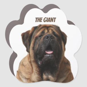 Mastiff Vacation English Mastiff Car Magnet