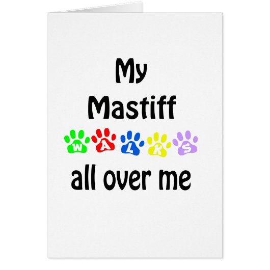 Mastiff Walks Design (Front)