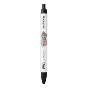 Mastino Dad Black Ink Pen