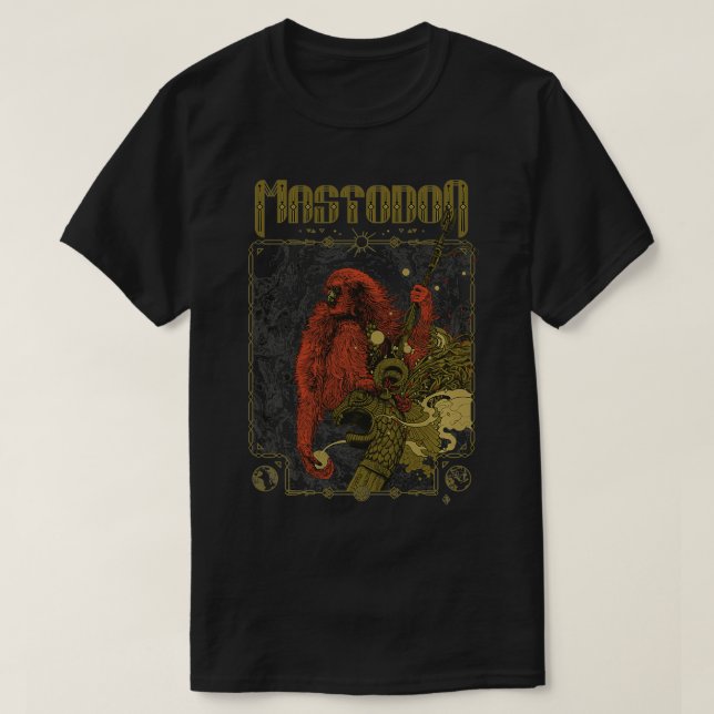 Mastodon  Voyager  T-Shirt (Design Front)